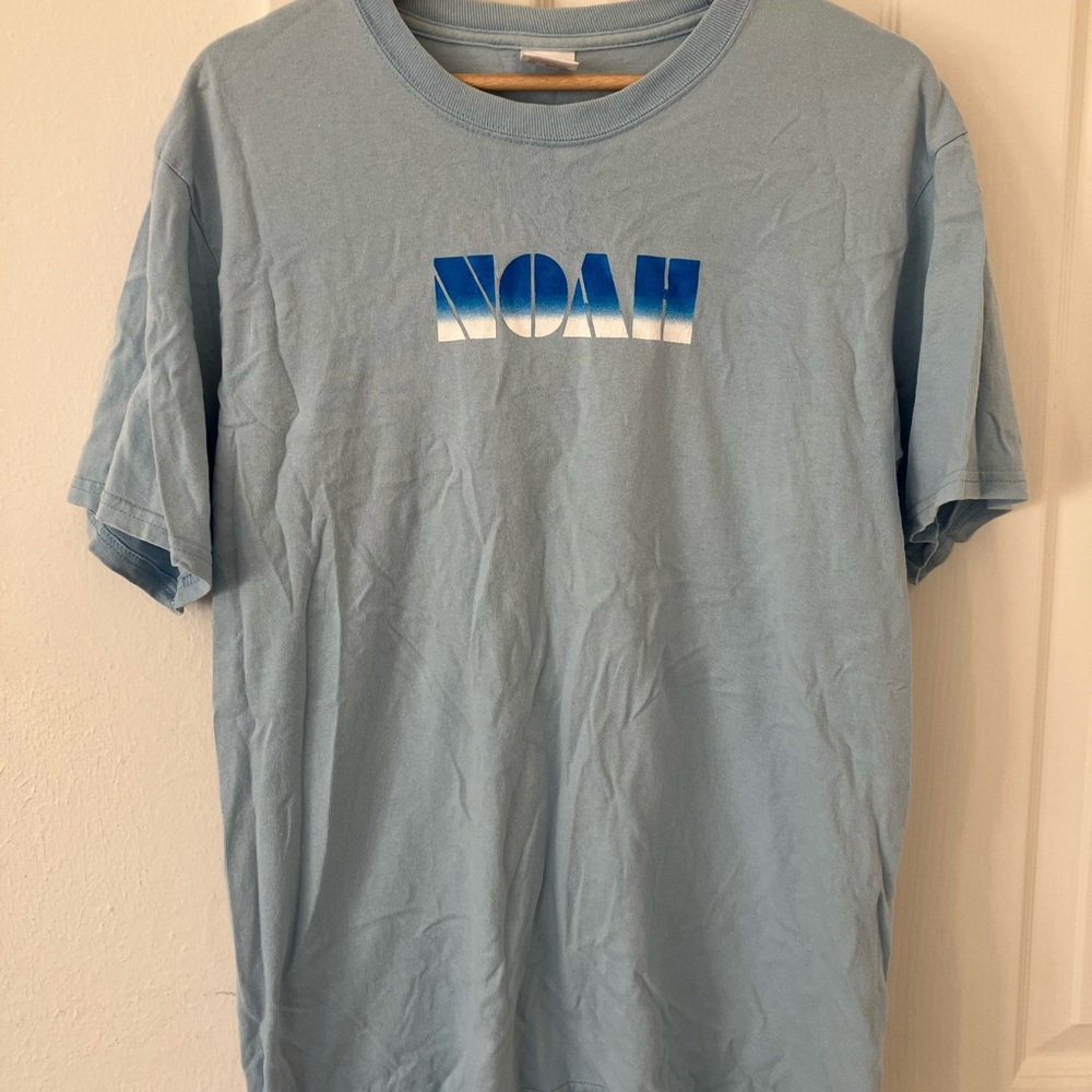 Noah NY Blue Gradient Logo T-Shirt
